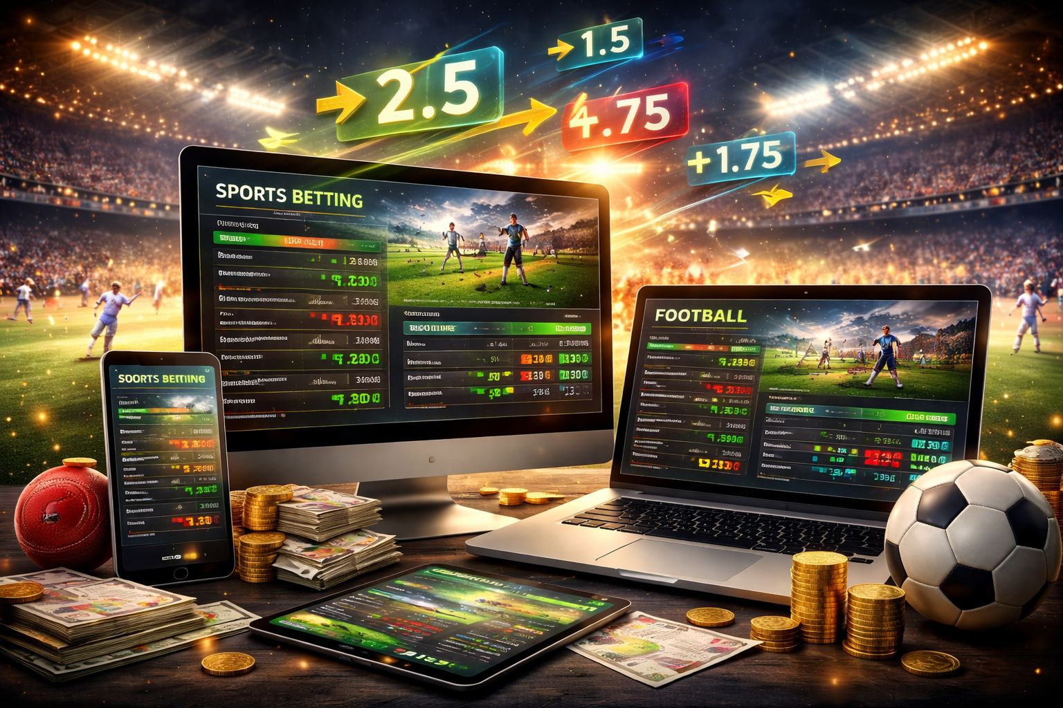 Sepak Bola, Kriket, Dan Acara Unggulan Dalam Satu Sportsbook Sepak Bola, Kriket, Dan Acara Unggulan Dalam Satu Sportsbook